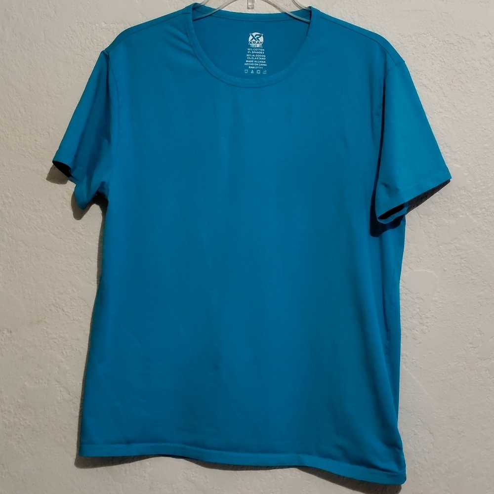 XRAY men's XL blue tee
